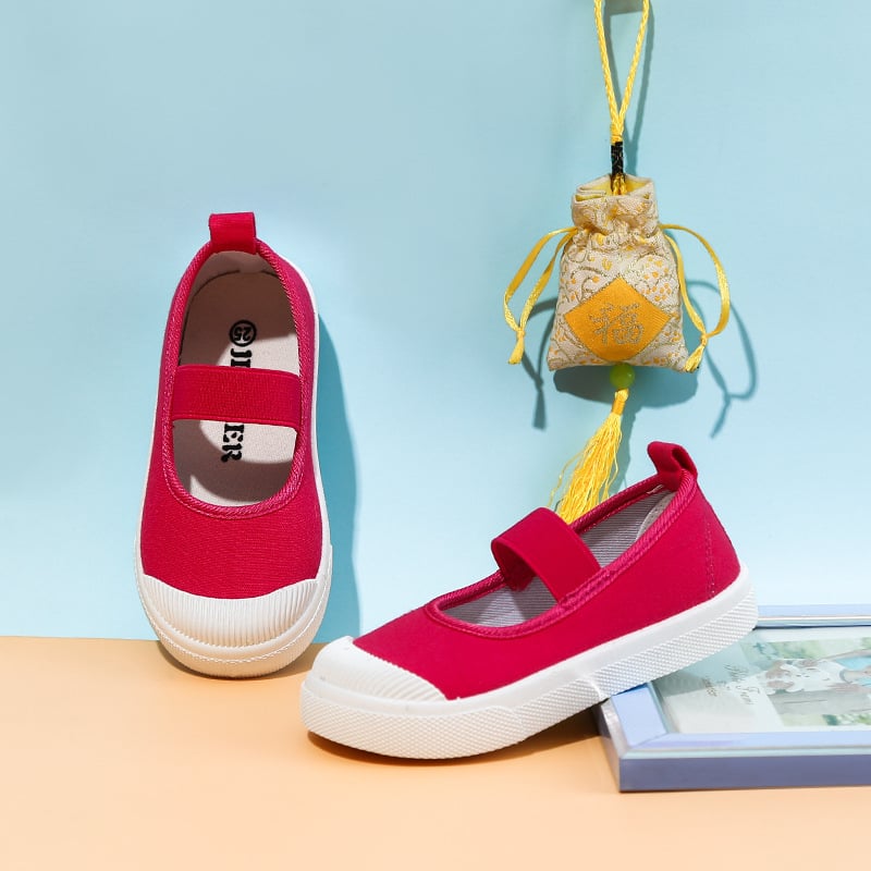 Gyermekek vászoncipő – 1–12 éveseknek, Felső anyag: vászon, Szabadidős stílus, Készleten