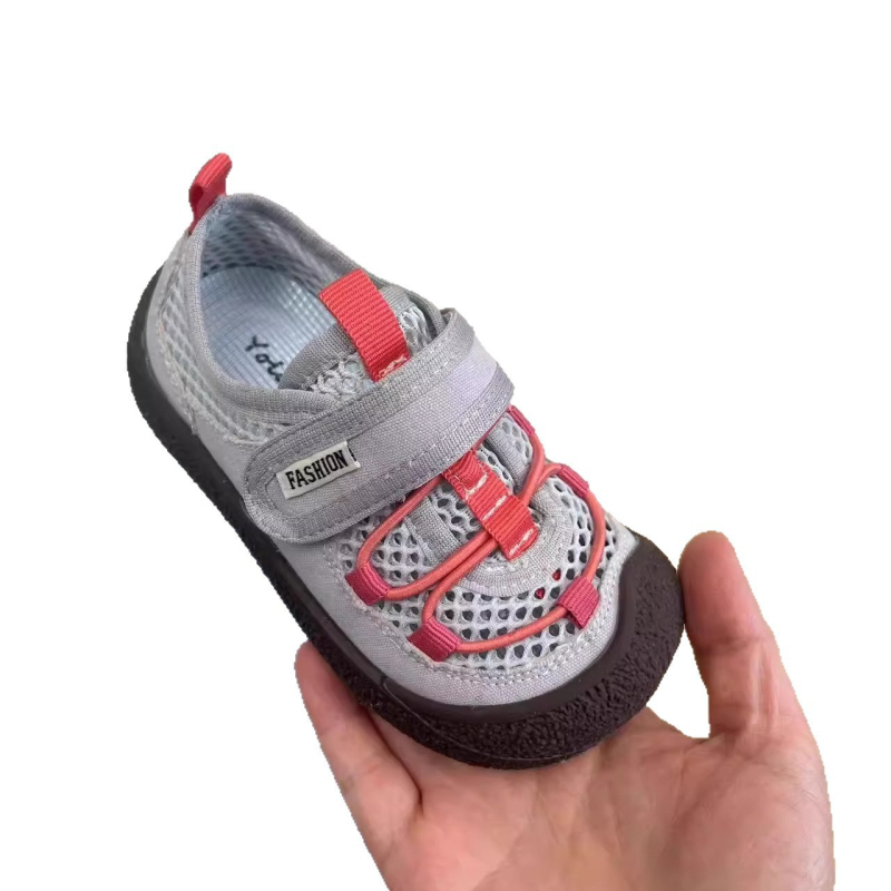 Unisex mrežaste tenisice s Velcro zatvaračem, gumena protuklizna potplata, gornji dio od umjetne kože (Proljeće 2025)