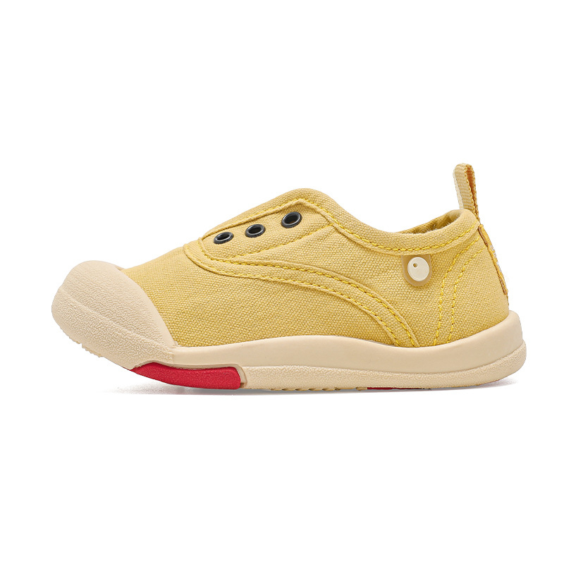 Topstar dječje platnene slip-on cipele, niski vrh, prozračna TPR potplat, unisex unutarnje cipele za proljeće i jesen, model 2066