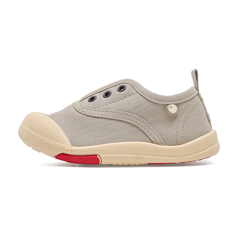 Topstar dječje platnene slip-on cipele, niski vrh, prozračna TPR potplat, unisex unutarnje cipele za proljeće i jesen, model 2066