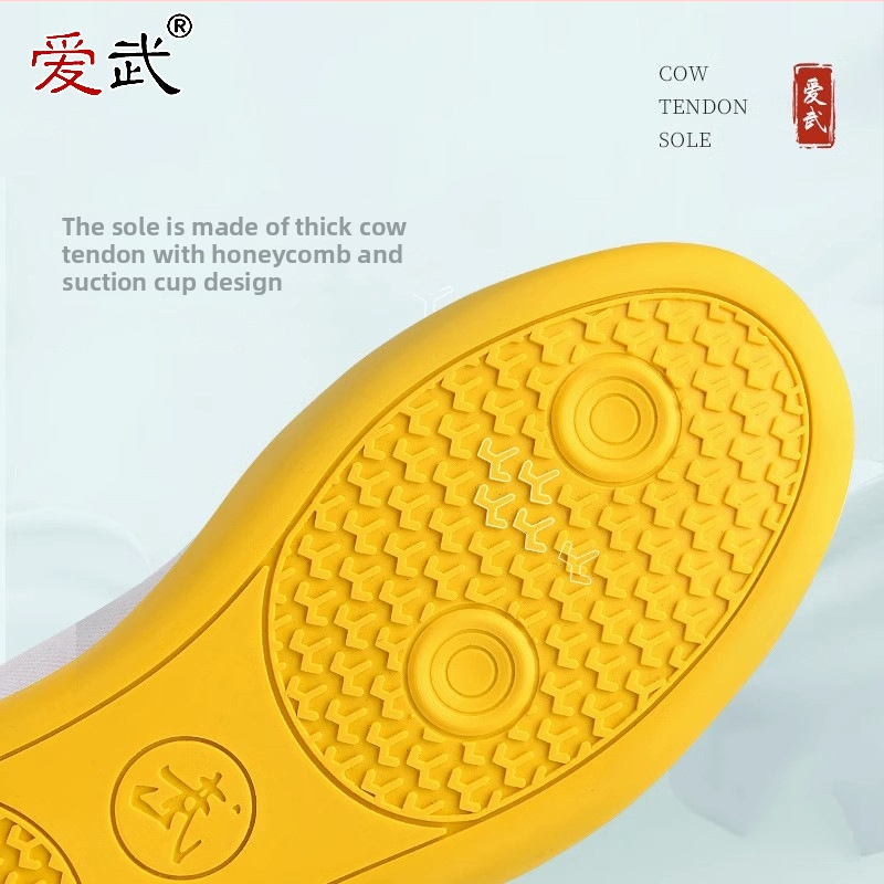 Kovos menų treniruočių bateliai – drobės viršus, žemas kulkšnies aukštis, priekinis raištelių užsegimas, lengva konstrukcija, padas iš jautienos sausgyslės