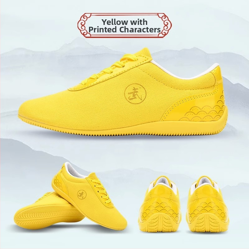 Kovos menų treniruočių bateliai – drobės viršus, žemas kulkšnies aukštis, priekinis raištelių užsegimas, lengva konstrukcija, padas iš jautienos sausgyslės