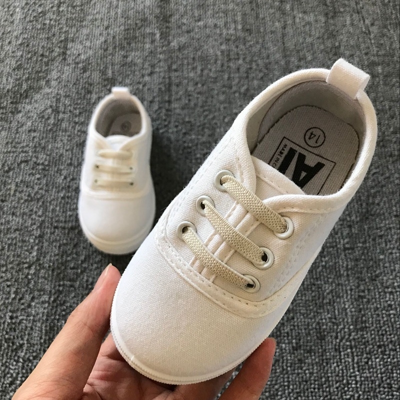 Dječje tenisice od platna, slip-on s elastičnom trakom, niski gornji dio, za dob 1–6 godina, platneni gornji dio, EVA ulošak, plastična potplat