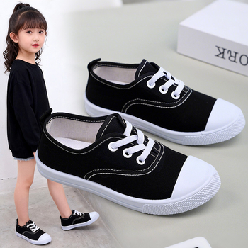 Pantofi copii din pânză, talpă PVC, înălțime joasă, căptușeală textilă, stil coreean, pentru 4–6 ani