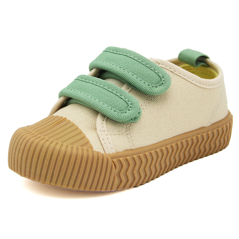 Topstar Jesenske tenisice od platna sa Velcro zatvaračem, mekana potplata, unisex za vrtić