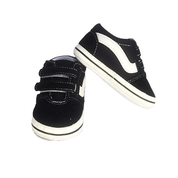 Velcro tenisice za djecu 1-3 godine, platnene gornje, gumena potplata, zatvaranje Velcro, korejski stil
