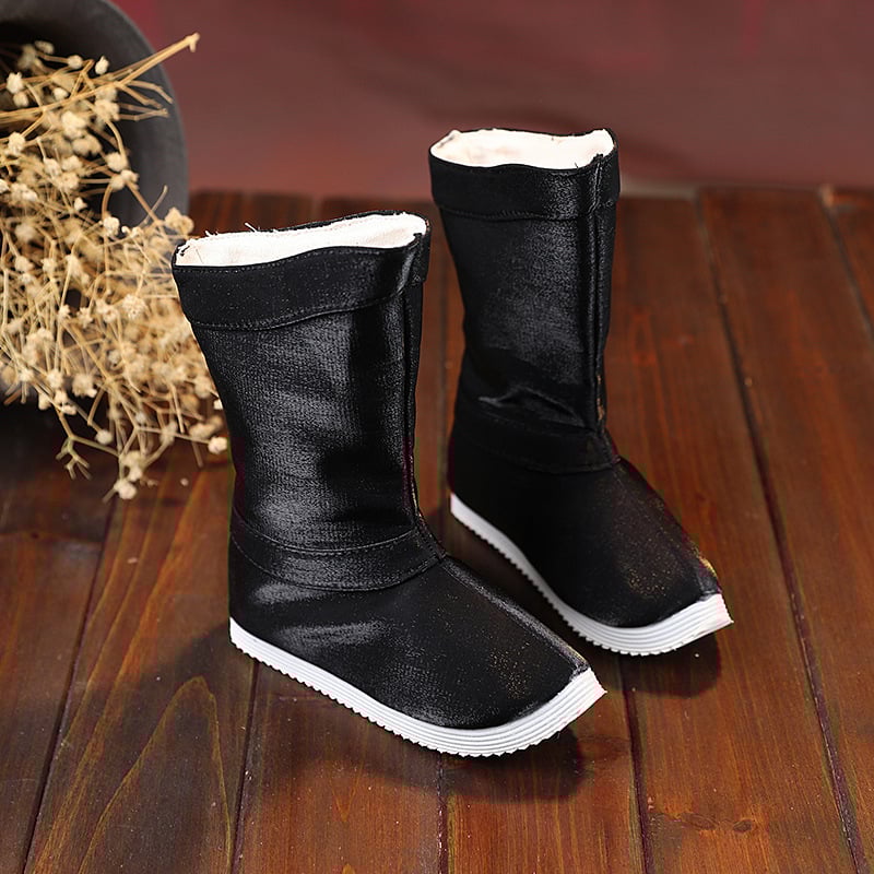 Csillogó textil felsőrészű csizma, nemzeti stílus, fiúknak 3–11 évesek