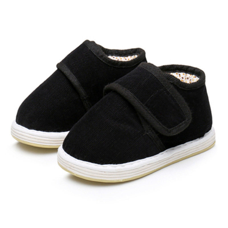 Pantofi de bebeluși cu cap de tigru – din bumbac, cu mai multe straturi, calzi și moi, talpă textilă, pentru copii 1–3 ani, stil chinezesc, toamnă 2024