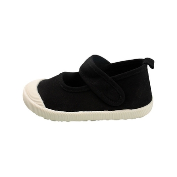 Detské plátené tenisky s Velcro - uzavretá špička, nízky strih, plátenný vrch, TPR podrážka