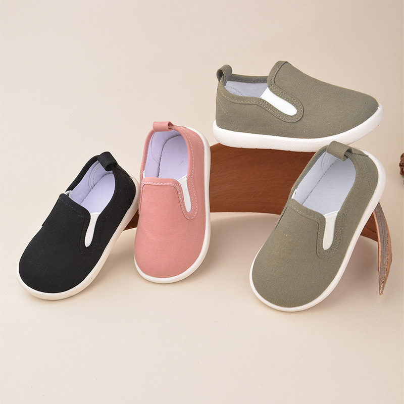 Dječje tenisice od platna slip-on, unisex, niski gornji dio, TPR potplat (gornji dio: platno; zatvaranje: elastična traka)