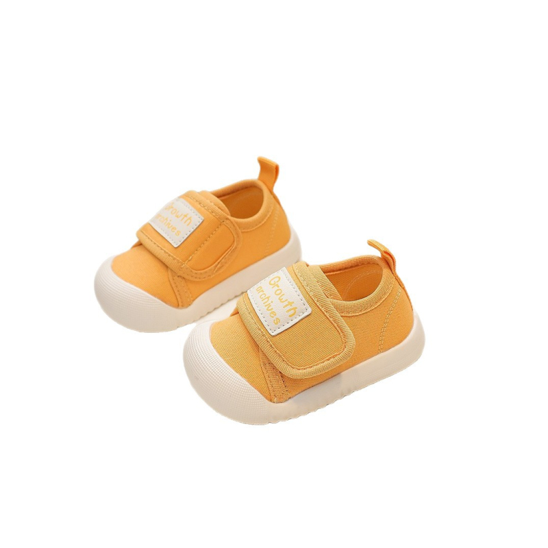 Jingqi Cipele za bebe 1–3 godine — mekana potplata, protuklizne platnene cipele za bebe s Velcro zatvaračem