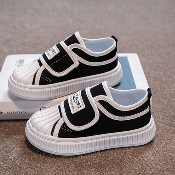 Παιδικά παπούτσια canvas, unisex, για ηλικίες 4–6, Velcro κούμπωμα, σόλα PVC