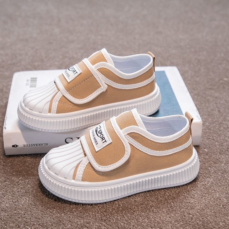 Παιδικά παπούτσια canvas, unisex, για ηλικίες 4–6, Velcro κούμπωμα, σόλα PVC