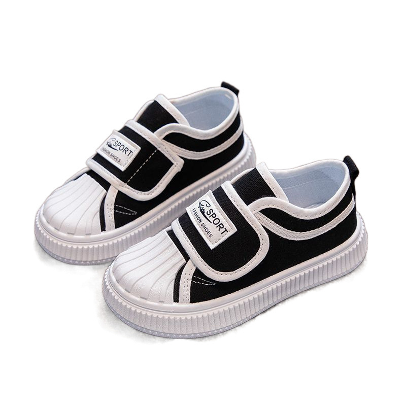 Παιδικά παπούτσια canvas, unisex, για ηλικίες 4–6, Velcro κούμπωμα, σόλα PVC