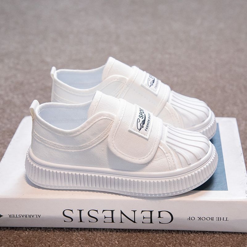 Παιδικά παπούτσια canvas, unisex, για ηλικίες 4–6, Velcro κούμπωμα, σόλα PVC