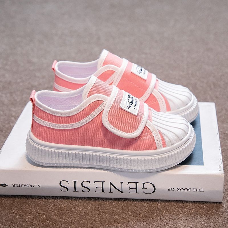 Παιδικά παπούτσια canvas, unisex, για ηλικίες 4–6, Velcro κούμπωμα, σόλα PVC
