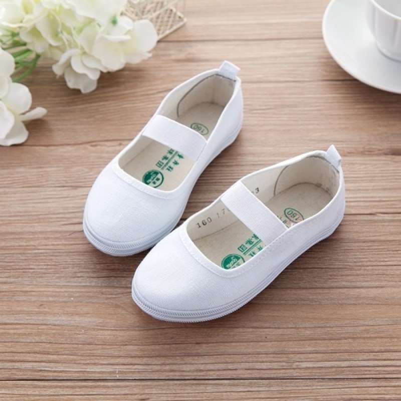 Pantofi din pânză pentru copii - Părtea superioară din bumbac, talpa din cauciuc, broderie, model cu desene animate, vârsta 4–6 ani
