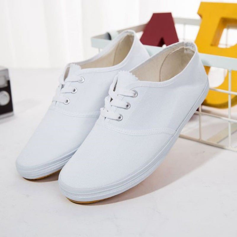 Tai Chi платнени обувки за вътрешни тренировки, дишащи, със ластична закопчалка, средна височина и ток 3-5 см