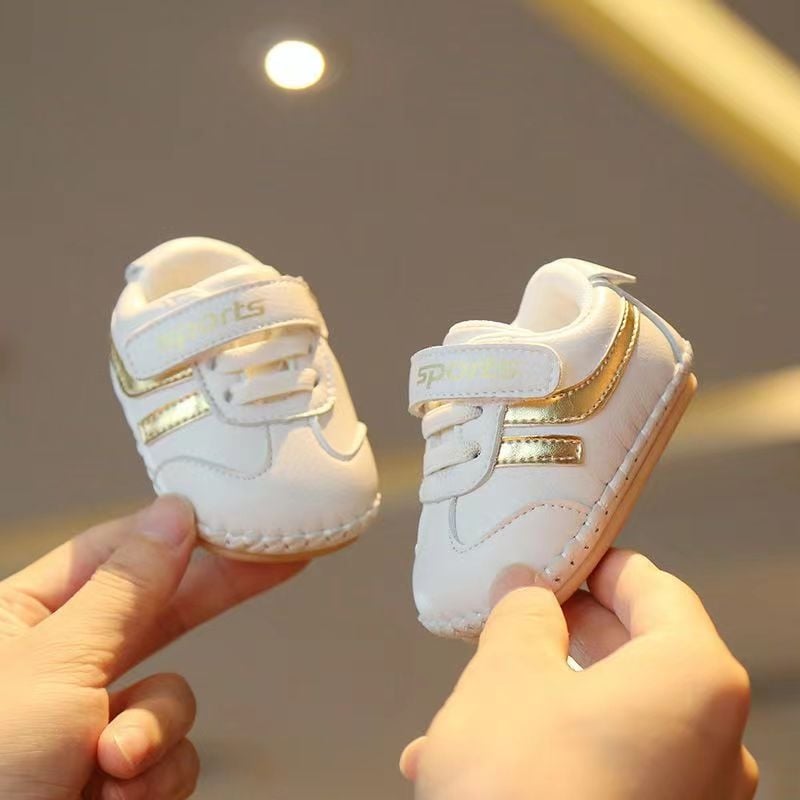 Dječje cipele s mekanom potplatom, korejskog stila, unisex, za bebe, pamukaste casual cipele