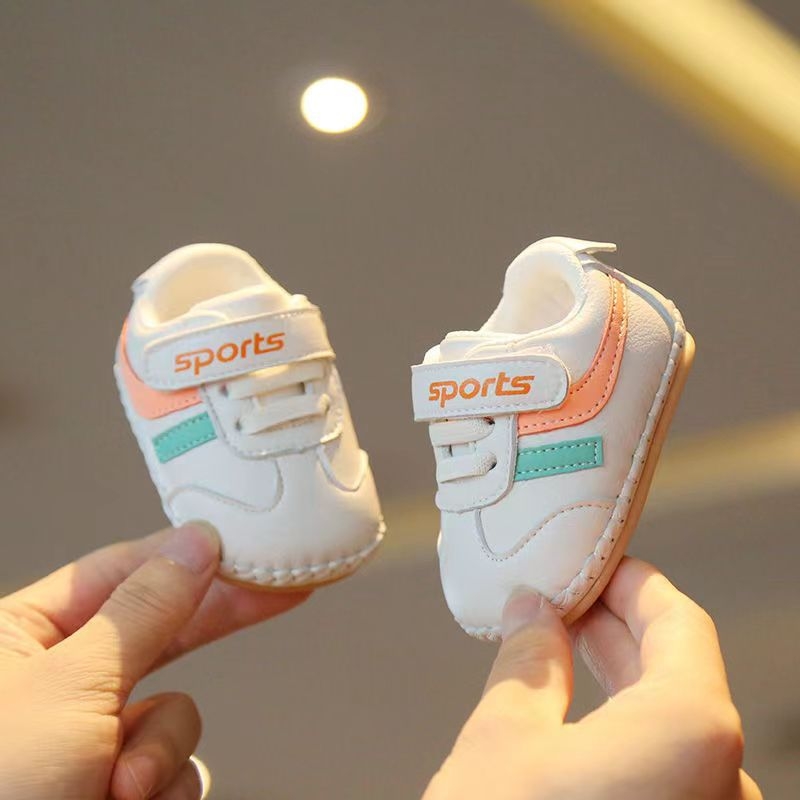 Dječje cipele s mekanom potplatom, korejskog stila, unisex, za bebe, pamukaste casual cipele