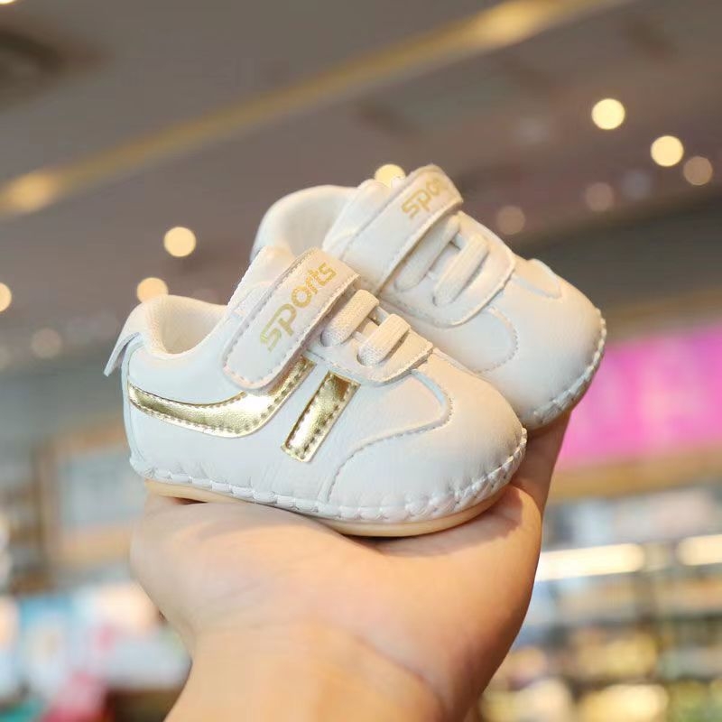 Dječje cipele s mekanom potplatom, korejskog stila, unisex, za bebe, pamukaste casual cipele