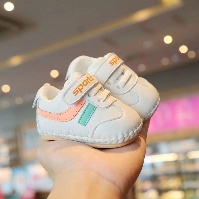 Dječje cipele s mekanom potplatom, korejskog stila, unisex, za bebe, pamukaste casual cipele