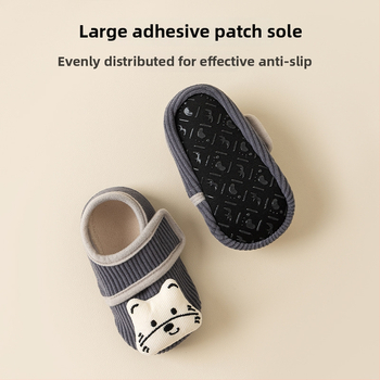 Dječje unutarnje cipele s protukliznom potplatom i podne čarape za djecu, za proljeće, jesen i zimu