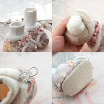 Pantofi bebe tip șosete, din pânză, închidere cu bandă elastică, înălțime medie a gleznei, talpă antiderapantă