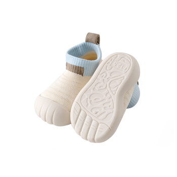 Pantofi-șosete pentru bebeluși Unisex, Înălțime înaltă, Talpă moale, Antiderapante, Respirabili (Partea superioară: Poliester; Vârsta: 12–36 luni)