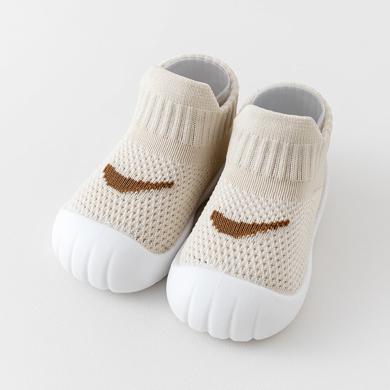 Ghete-sosete pentru copii 12–48 luni - respirante, anti-derapare, rezistente la uzură, impermeabile - partea superioară din bumbac/nylon, talpă TPR