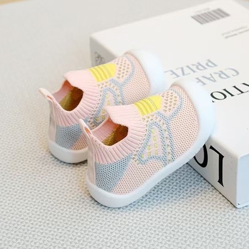 Pantofi pentru copii mici, pentru băieți și fete, interior/exterior, partea superioară din plasă respirabilă, talpă moale antiderapant, toate anotimpurile, 12–36 luni