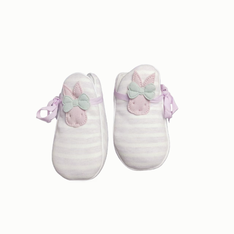 Pantofi de bebe cu talpă moale pentru 6–12 luni, partea superioară din bumbac, căptușeală din flanel, talpă anti-derapantă din pânză, pentru interior, design desen animat toamnă-iarna