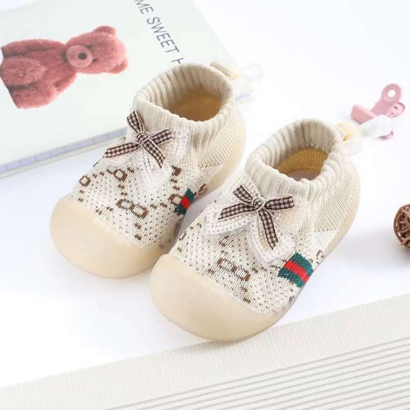 Svjetleće cipele za bebe, unisex, prozračan pamučni gornji dio, karikatura uzorak, meka potplat, za dob 12–36 mjeseci