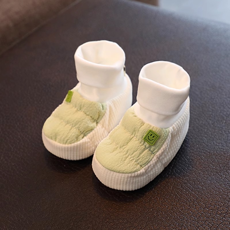 Zimske dječje cipele s mekanom dnom, set od 3 para, unisex, 6–12 mjeseci, gornji dio od kravljeg kože, protuklizne čarape