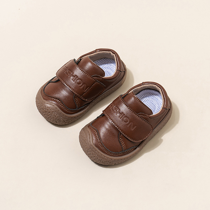 Uniszex gyerekcipő 12–36 hónapos korosztálynak - cartoon stílus, Velcro-zár - felső rész szintetikus bőrből, vízálló és csúszásmentes talppal