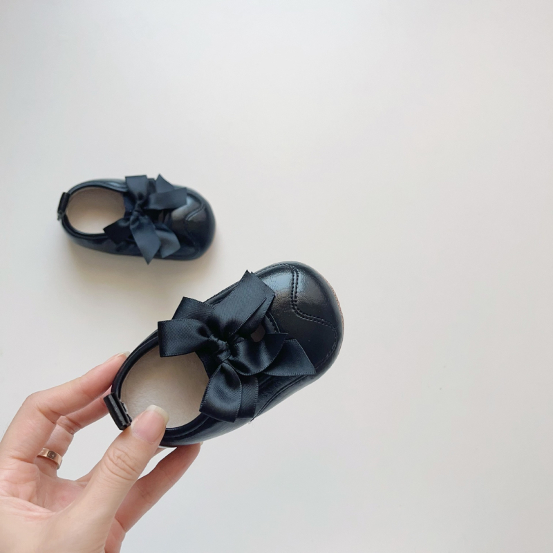 Gyerekcipő lányoknak, koreai stílus, Velcro-zárás, PU felsőrész, téli szezon