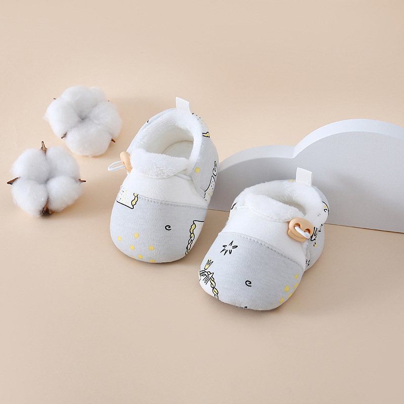 Gyerek téli cipő - uniszex, textil felső rész, vastag meleg szigetelés, csúszásmentes talp, rugalmas zárás, 12–36 hónap