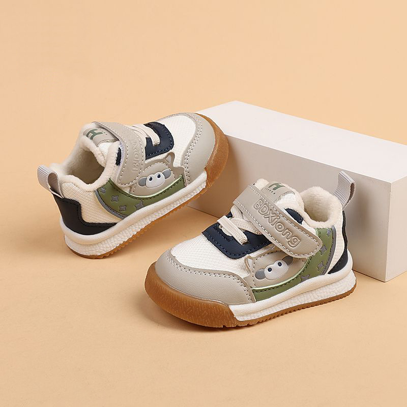 2024. godišnje cipele za hodanje za bebe 12–36 mjeseci, unisex, prozračni mrežasti gornji dio, Velcro kopča, protuklizna potplat, model 2868