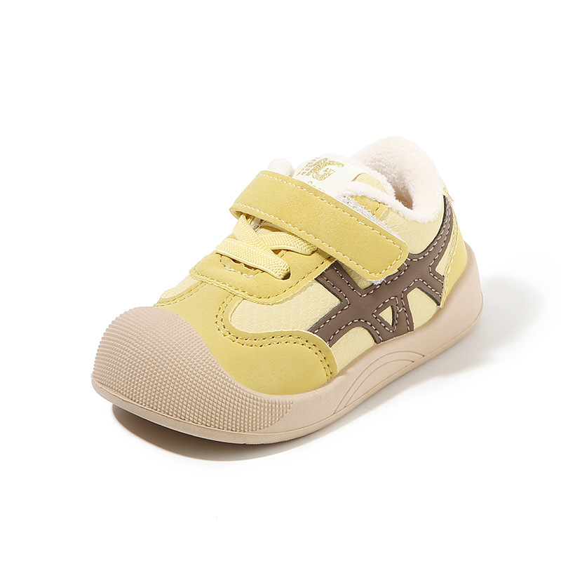 Zimske tenisice za bebe s flisom, tenisice za djecu s Velcro zatvaranjem, unisex, 12–48 mjeseci