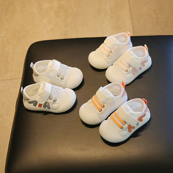 Unisex dječje tenisice s mekanom potplatom, prozračan mrežasti gornji dio, za 12–36 mjeseci, protuklizne, Velcro zatvarač, proljeće-ljeto