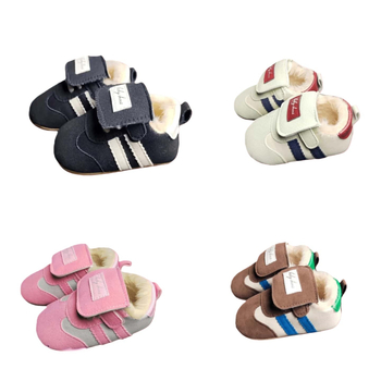 Unisex cipelice za bebe s Velcro kopčanjem, mekana potplata, za unutarnju i vanjsku upotrebu, 6–12 mjeseci, pogodne za jesen, zimu i proljeće