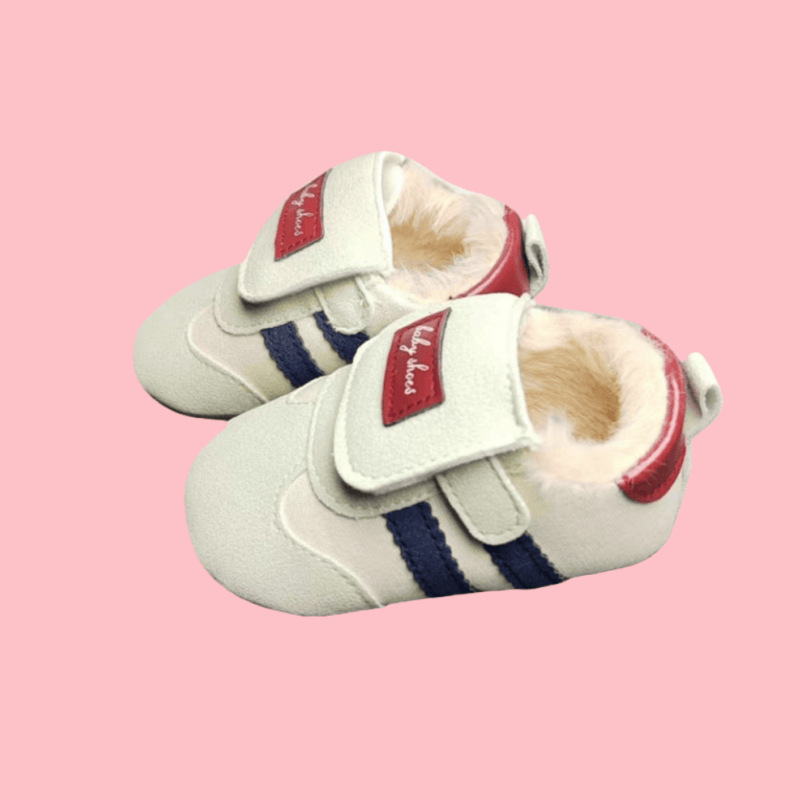 Unisex cipelice za bebe s Velcro kopčanjem, mekana potplata, za unutarnju i vanjsku upotrebu, 6–12 mjeseci, pogodne za jesen, zimu i proljeće