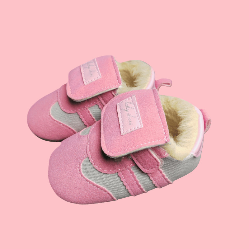 Unisex cipelice za bebe s Velcro kopčanjem, mekana potplata, za unutarnju i vanjsku upotrebu, 6–12 mjeseci, pogodne za jesen, zimu i proljeće