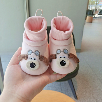 Čarape-cipele za bebe – sladak stil, pamučni gornji dio, unisex, na skladištu
