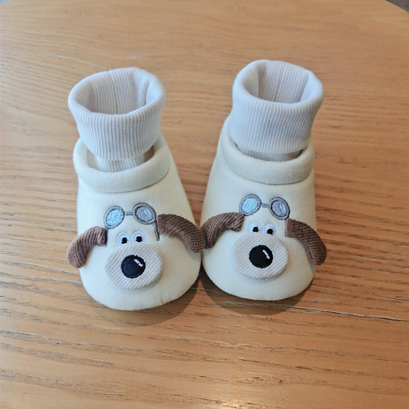 Čarape-cipele za bebe – sladak stil, pamučni gornji dio, unisex, na skladištu