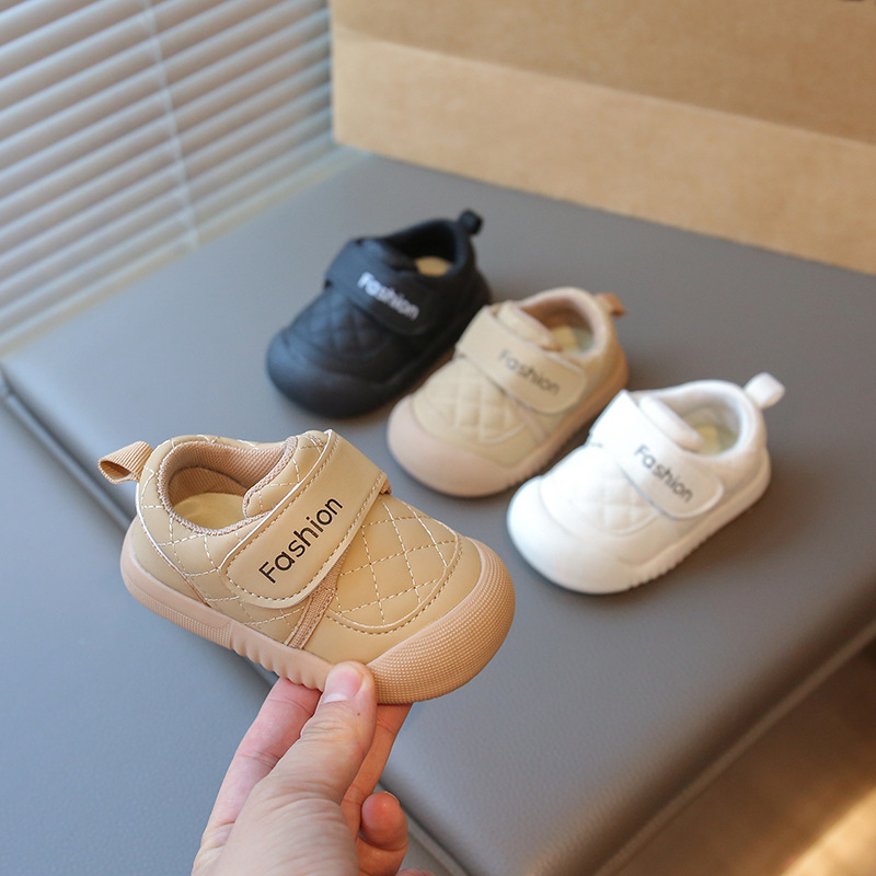 Unisex tenisice za bebe i malu djecu s mekanom potplatom i protukliznim dnom, niski kroj, Velcro zatvaranje, PU gornji dio s mrežastim uzorkom, proljeće i jesen.