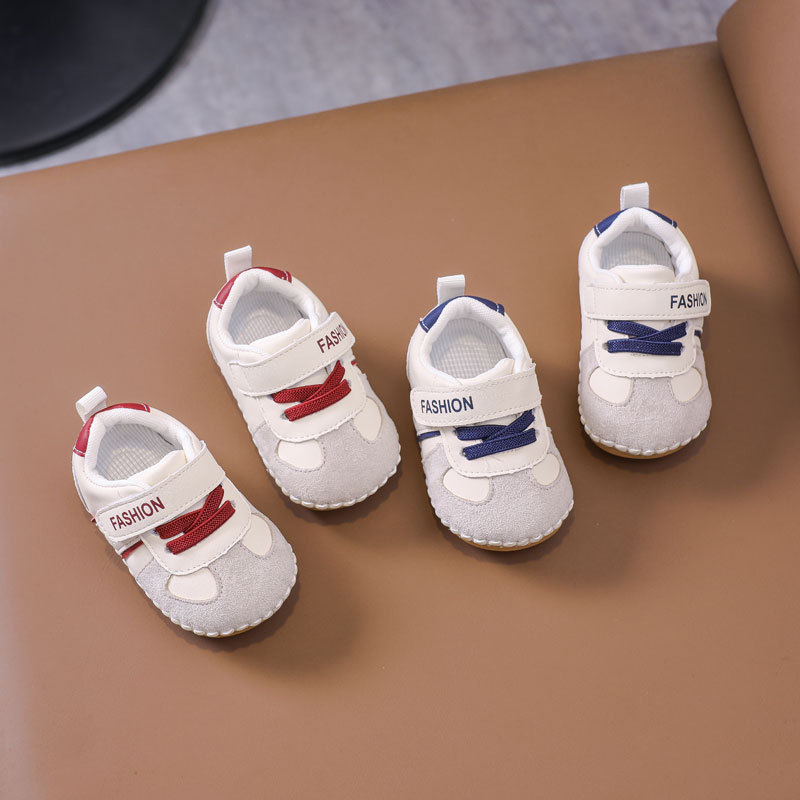 Jesenske cipelice za bebe s mekanom potplatom, prozračne i protuklizne, za dob 6–36 mjeseci, unisex, Velcro zatvaračem