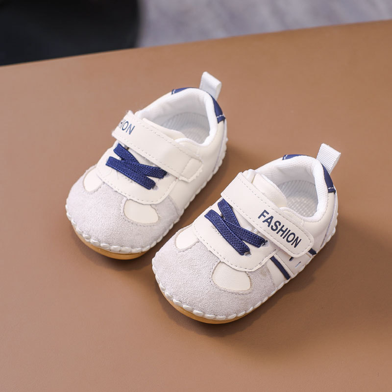 Jesenske cipelice za bebe s mekanom potplatom, prozračne i protuklizne, za dob 6–36 mjeseci, unisex, Velcro zatvaračem