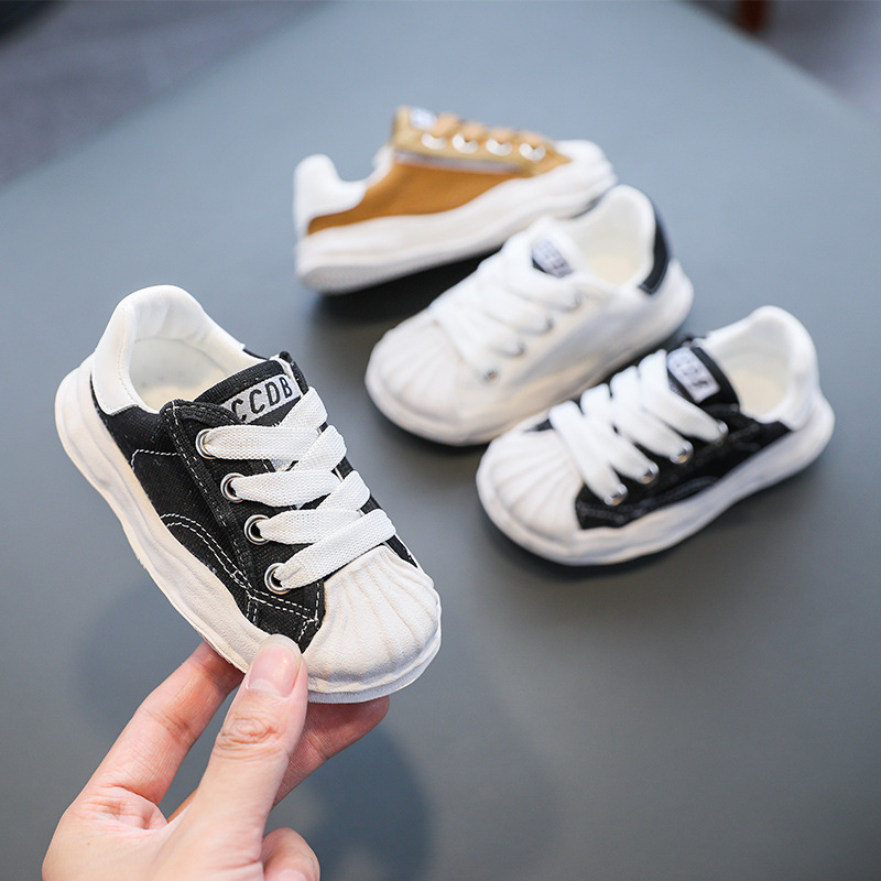 2025 nove dječje platnene tenisice Shell-Toe, jesenske casual tenisice za djecu od 1 do 3 godine