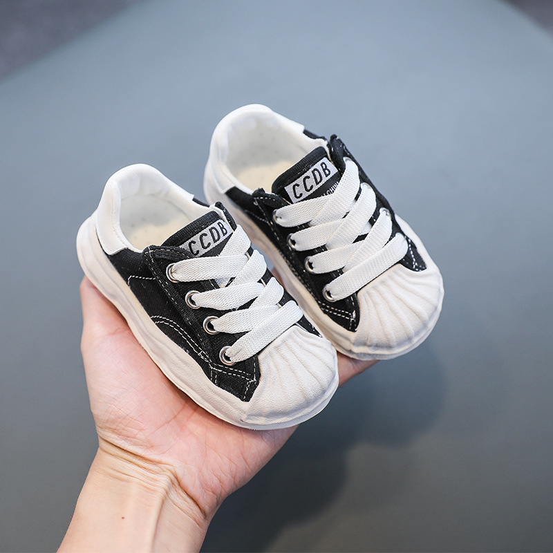 2025 nove dječje platnene tenisice Shell-Toe, jesenske casual tenisice za djecu od 1 do 3 godine